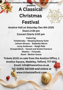 Telford Orchestra - A Classical Christmas Festival