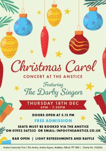 Christmas Carol Concert featuring The Darby Singers