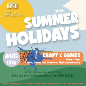 Summer Holidays - Craft & Games